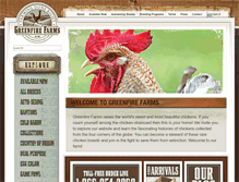 Tablet Screenshot of greenfirefarms.com